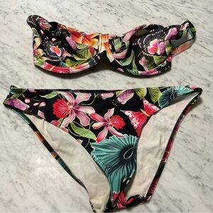 FREYA Two Piece Island Design Bikini Top and